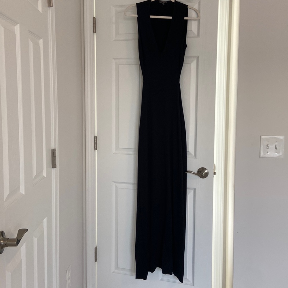 Express Floor Lenghth Gown with Cutouts